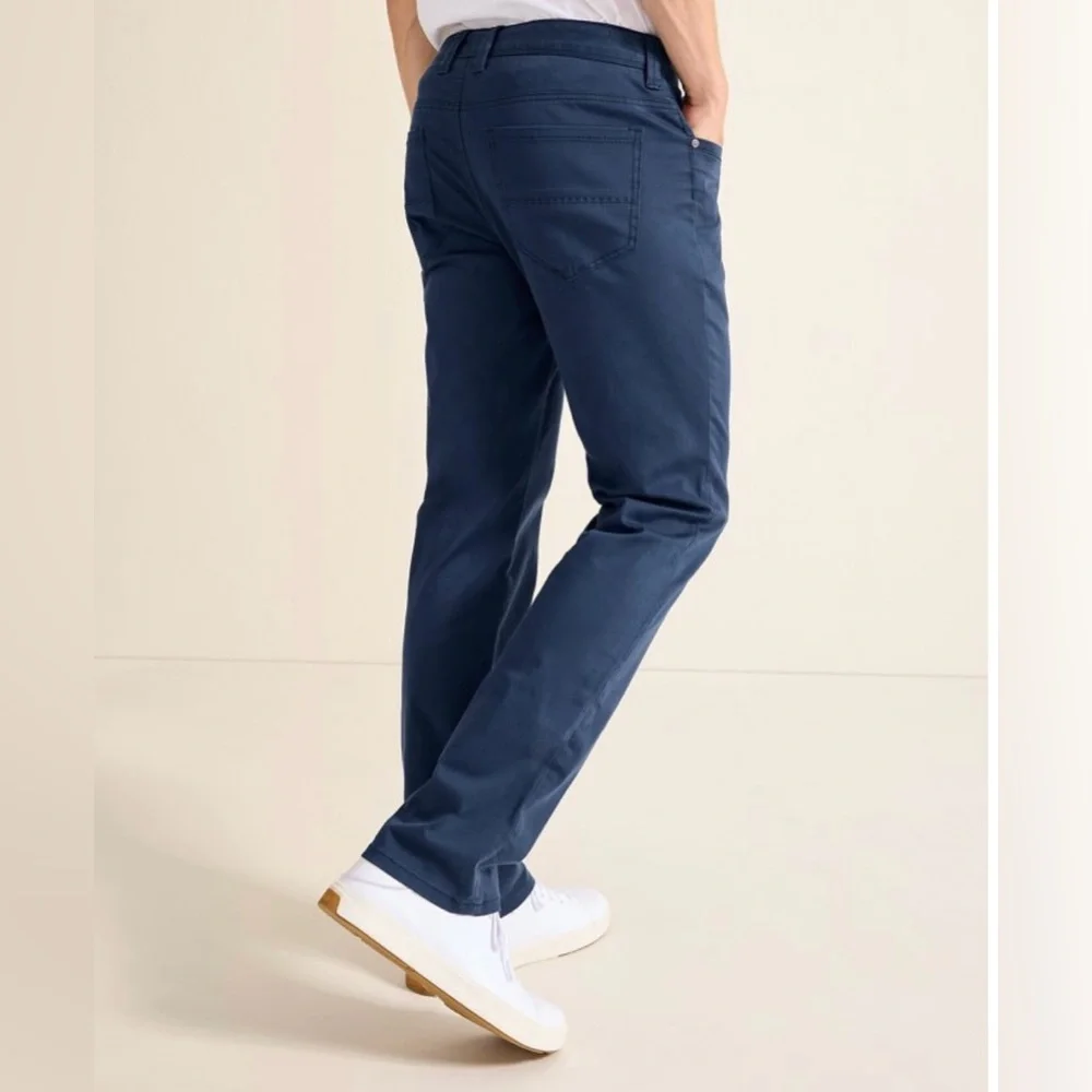 Tommy Bahama Boracay 5-Pocket Pants, Color Maritime Size 38/32